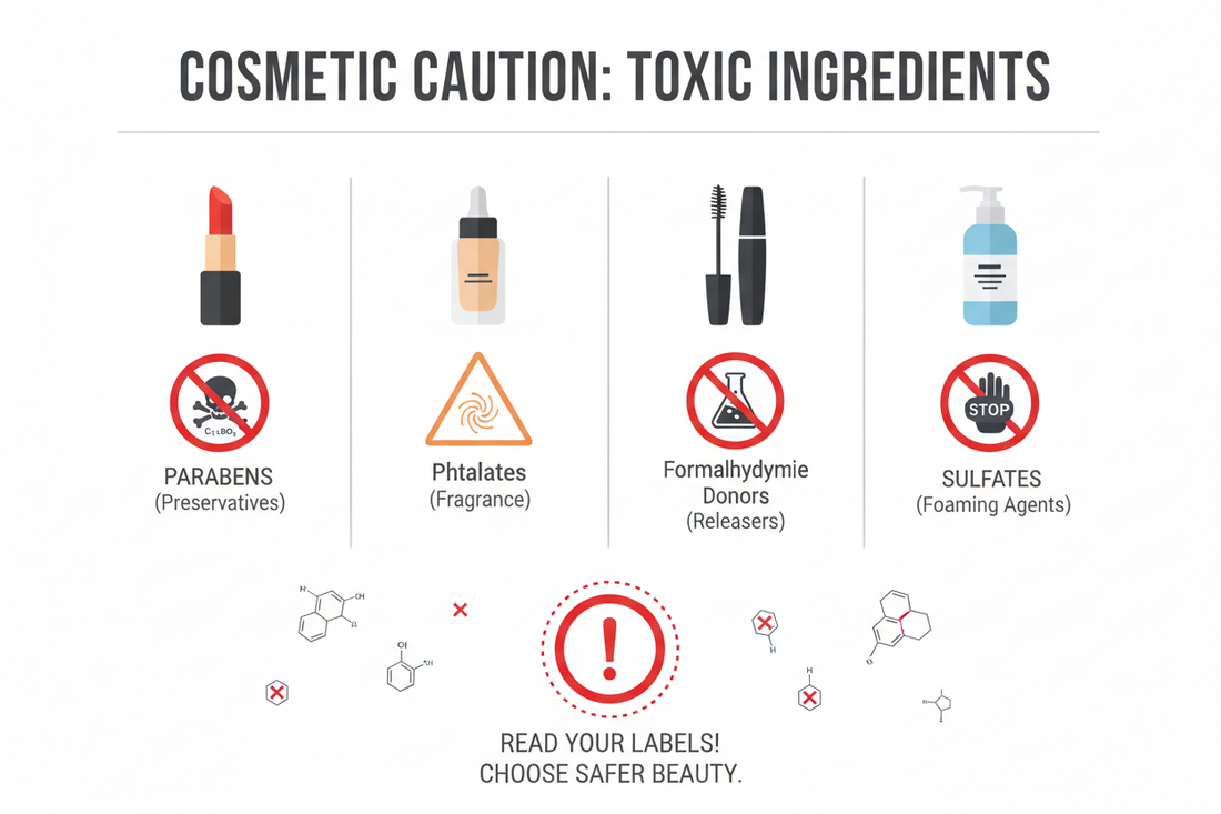 Les dangers cachés dans les produits cosmétiques-1ère partie
