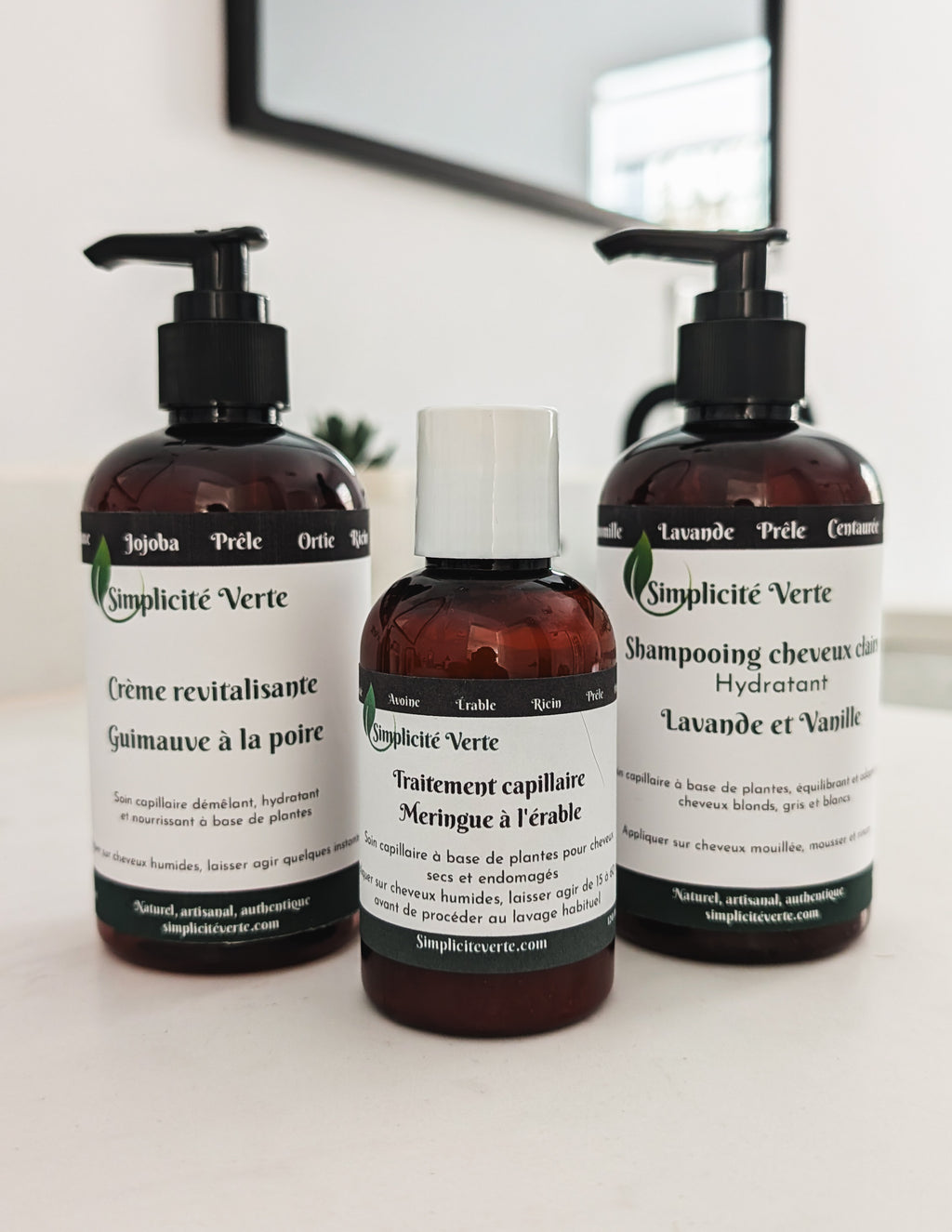 Trio Shampooing-Revitalisant-Traitement