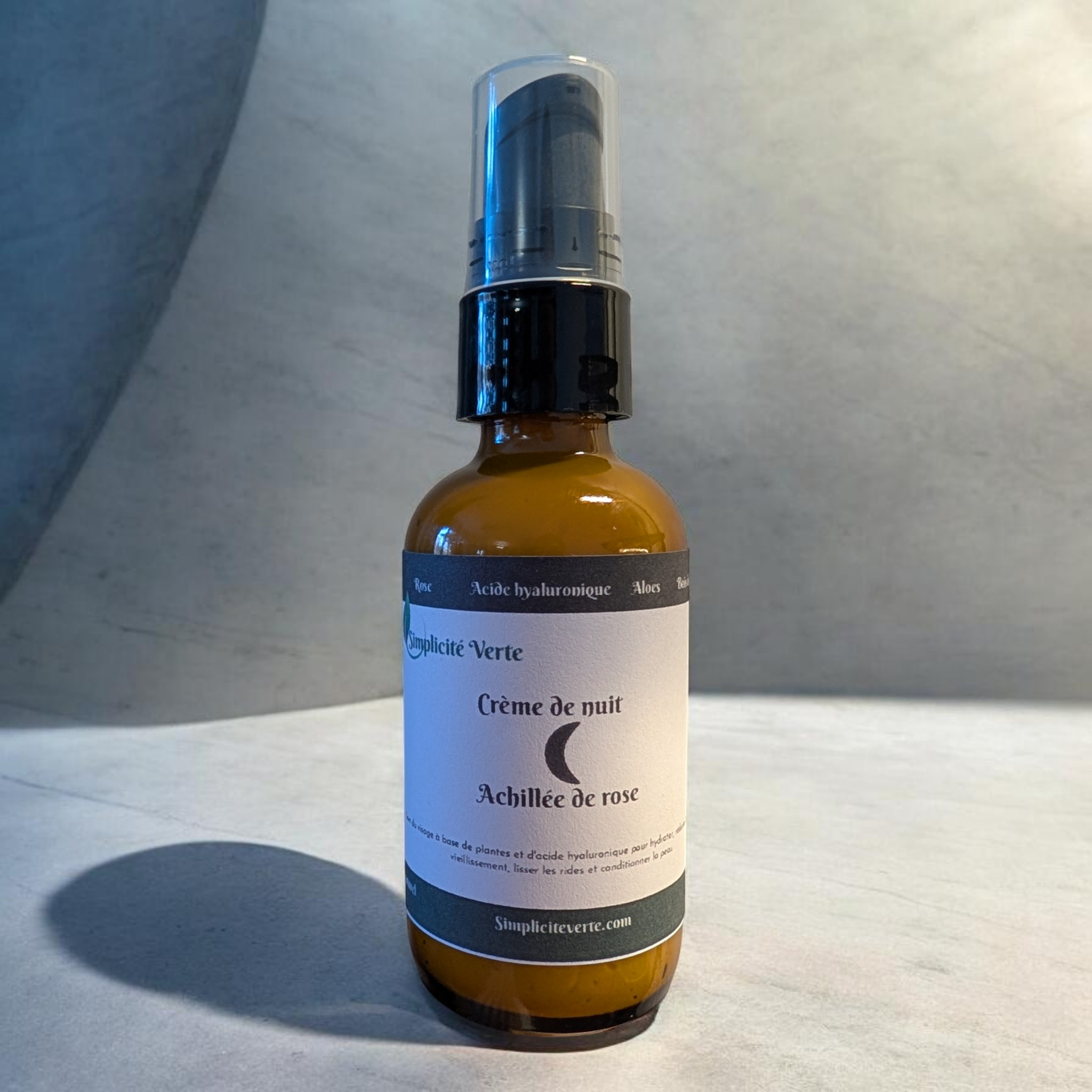 Crème de Nuit Achillée de Rose