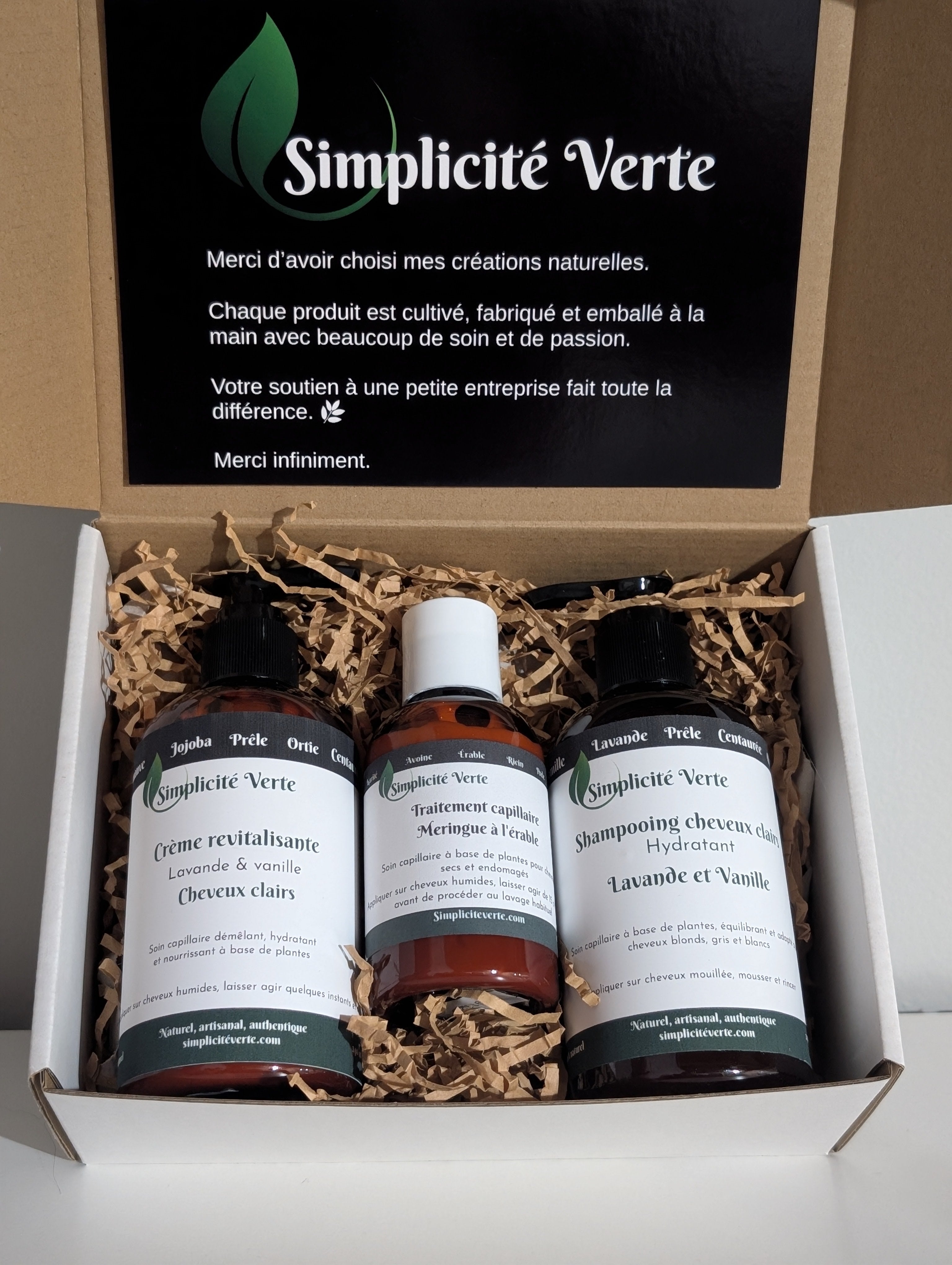 Trio Shampooing-Revitalisant-Traitement